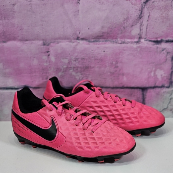 Nike Other - Nike Tiempo Legend 8 Club Multi Ground Soccer Cleats Junior - Pink (1.5Y)